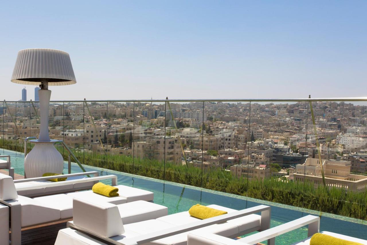 Regency Palace Аман Екстериор снимка View from the rooftop pool